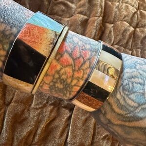 Natural shell stone 3 set